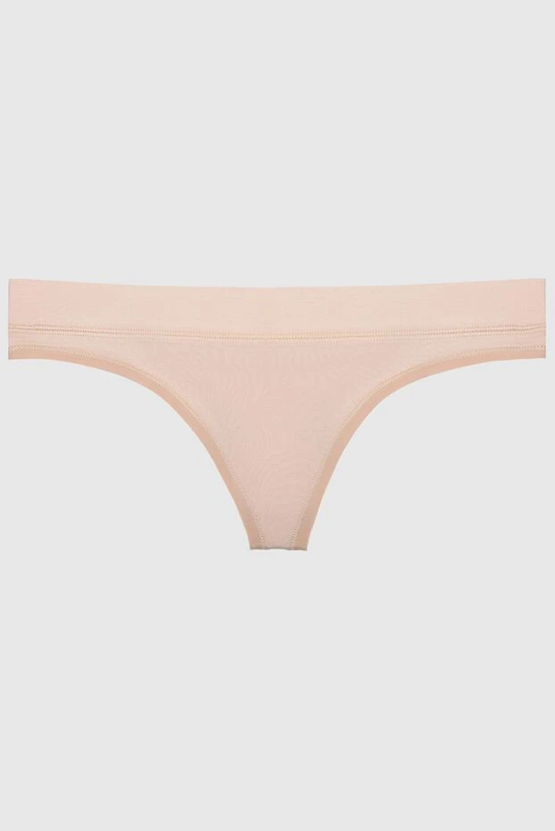 Organic Basics woman beige cotton and elastane thong for women купить с ценами и фото 149007 - photo 1