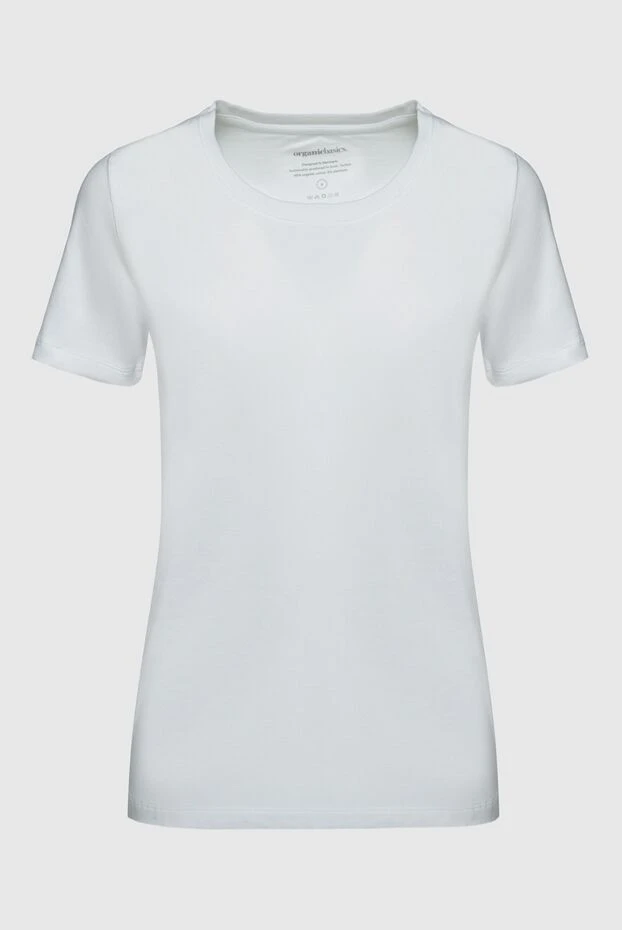 Organic Basics woman white cotton t-shirt for women купить с ценами и фото 149010 - photo 1