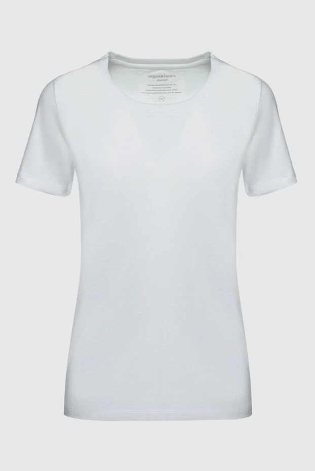 Organic Basics woman white cotton t-shirt for women купить с ценами и фото 149012 - photo 1