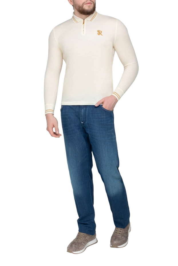 Stefano Ricci джинсы синие мужские 149039 - фото 2