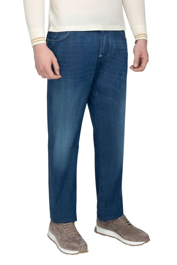 Stefano Ricci джинсы синие мужские 149039 - фото 3