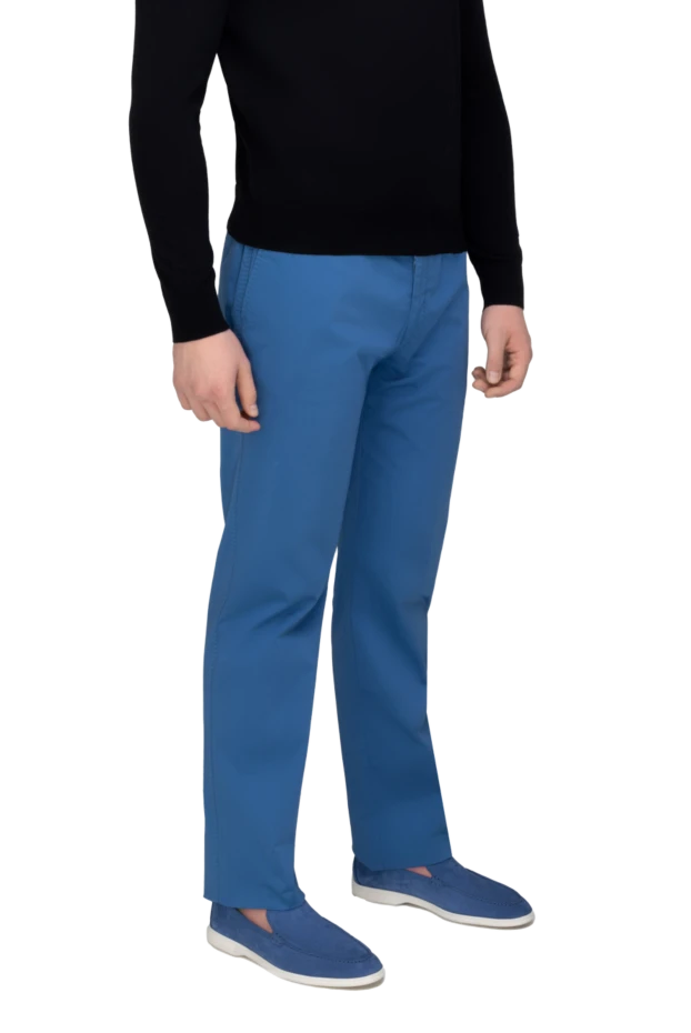 Stefano Ricci брюки из хлопка с лёгкой текстурой 149092 - фото 3