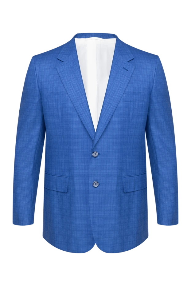 Stefano Ricci пиджак из шерсти голубой мужской 149097 - фото 1