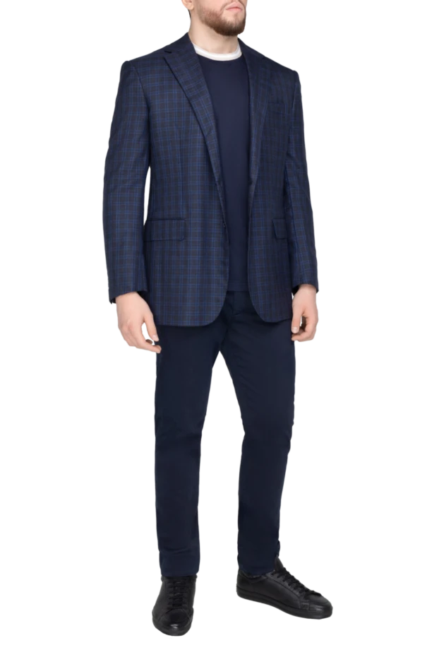 Stefano Ricci пиджак из кашемира и шелка серый мужской 149101 - фото 2