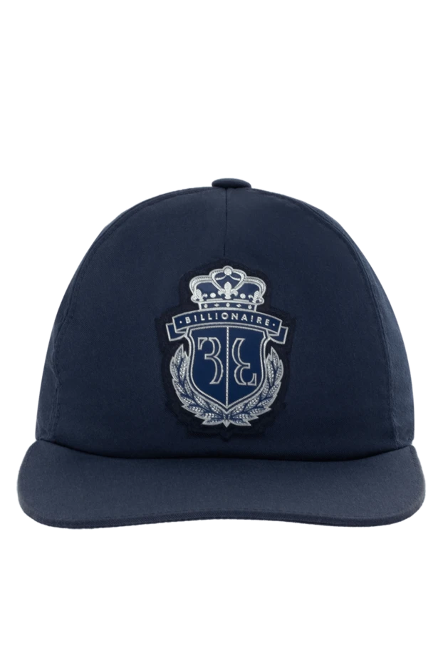 Billionaire man cotton and polyester cap blue for men купить с ценами и фото 149144 - photo 1