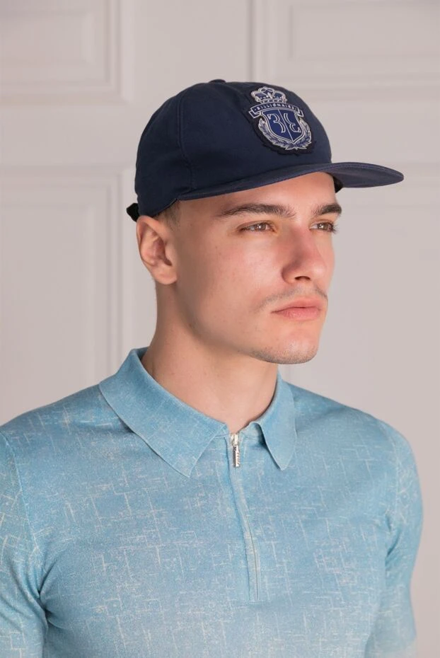 Billionaire man cotton and polyester cap blue for men купить с ценами и фото 149144 - photo 2