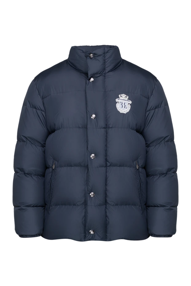 Billionaire man men's down jacket made of polyester blue купить с ценами и фото 149160 - photo 1