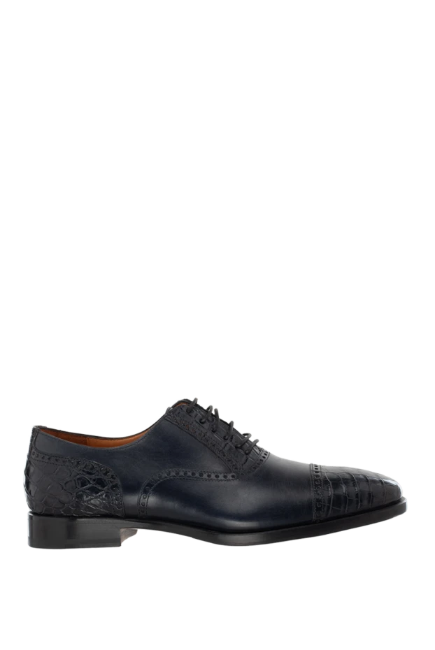 Pellettieri di Parma man men's black leather shoes купить с ценами и фото 149246 - photo 1