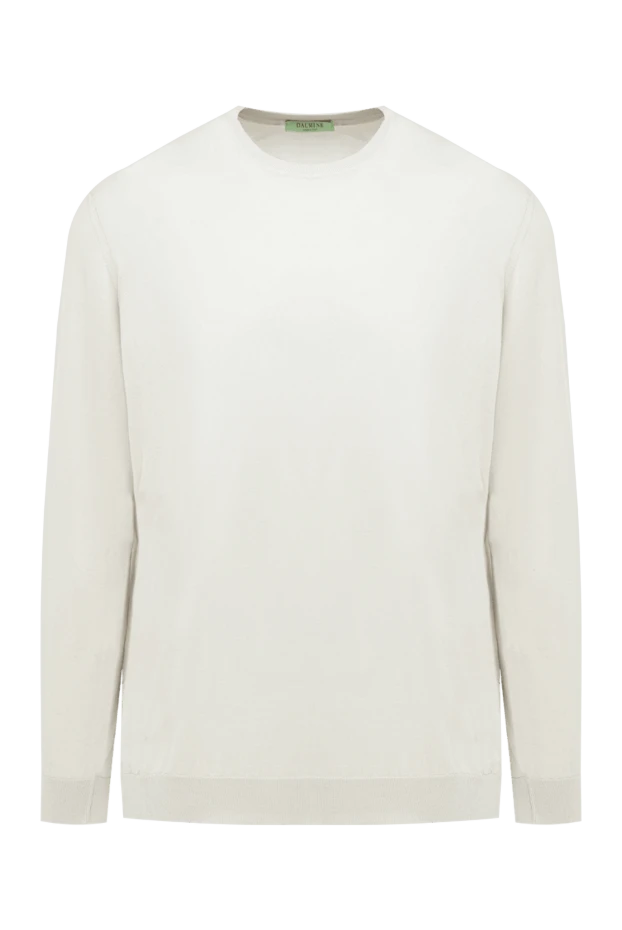 Dalmine man white silk jumper for men купить с ценами и фото 149369 - photo 1