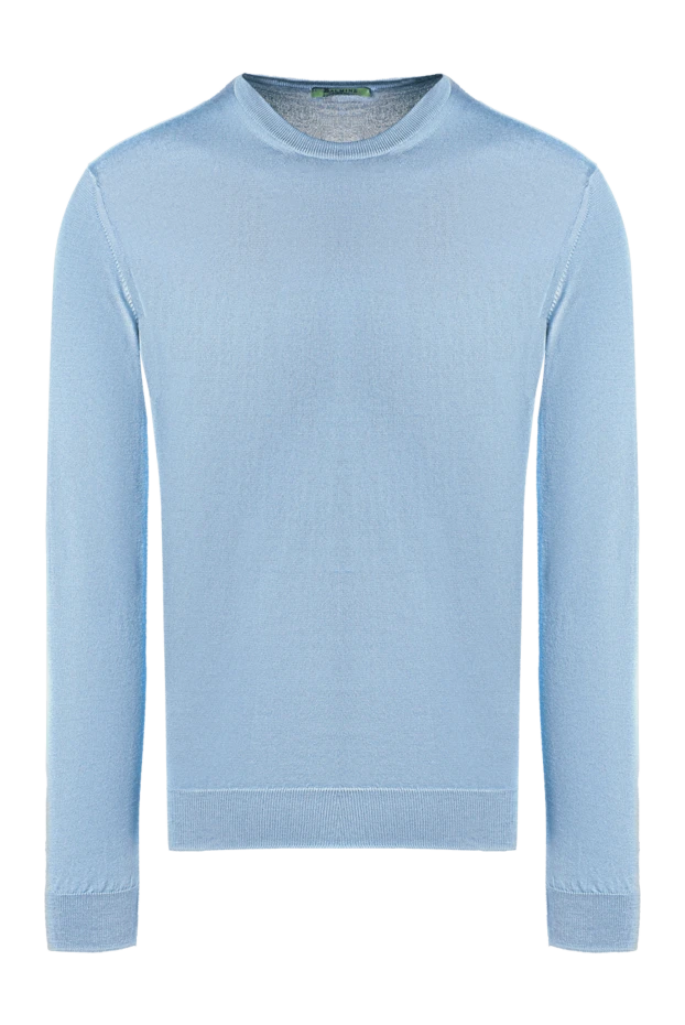 Dalmine man blue silk jumper for men купить с ценами и фото 149371 - photo 1