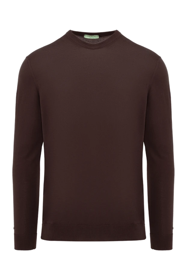 Dalmine man silk jumper brown for men купить с ценами и фото 149372 - photo 1