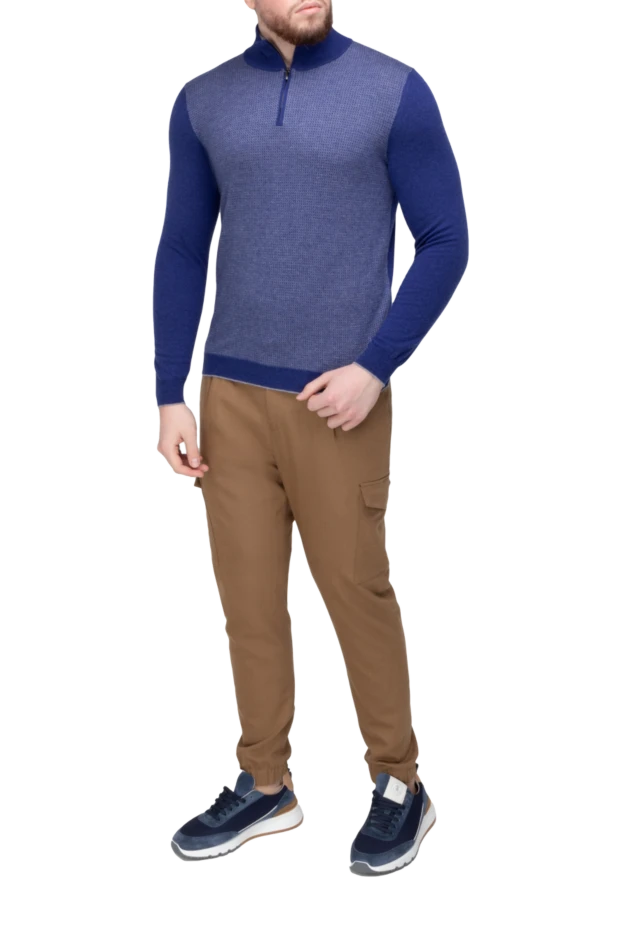 Dalmine man troyer cashmere blue for men купить с ценами и фото 149383 - photo 2