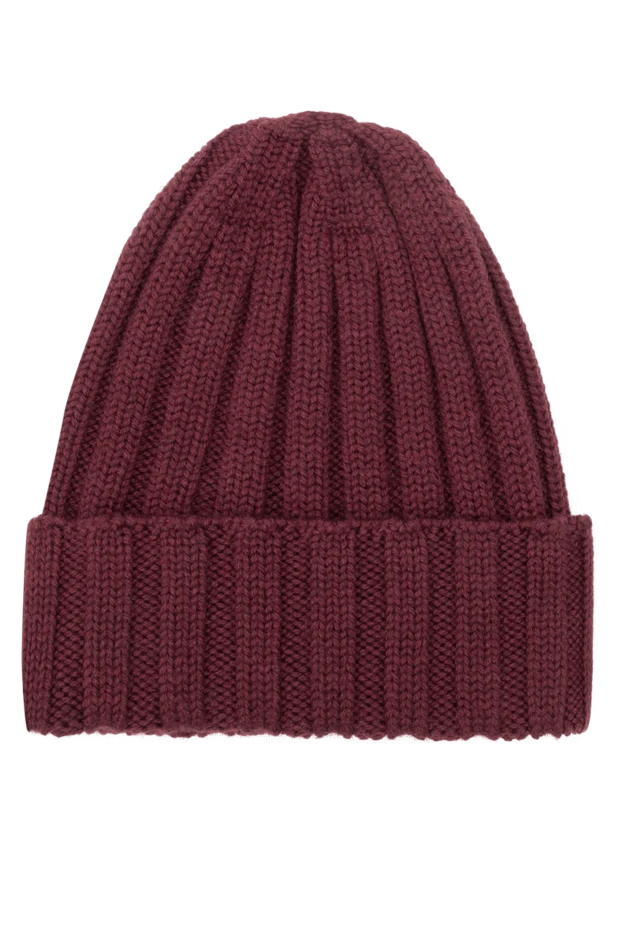 Dalmine man wool hat burgundy for men купить с ценами и фото 149410 - photo 1