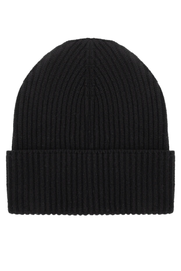 Drumohr man cashmere hat black for men купить с ценами и фото 149416 - photo 1