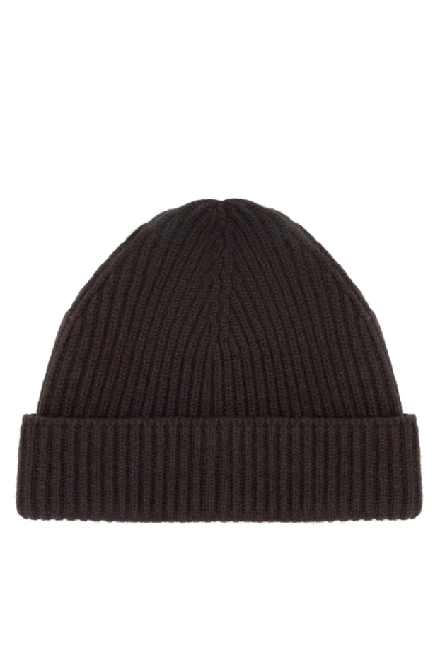 Drumohr man brown cashmere hat for men купить с ценами и фото 149429 - photo 1