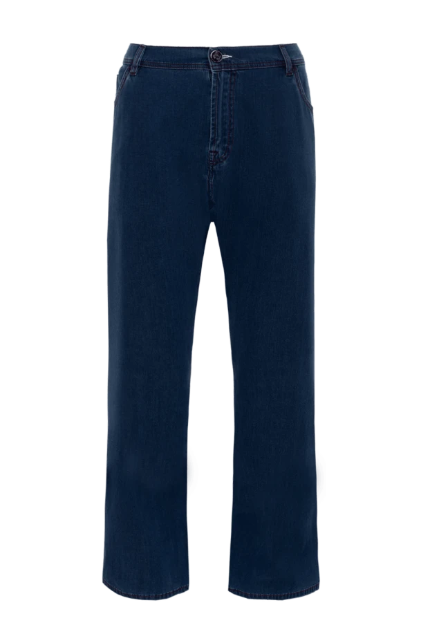 Scissor Scriptor man cotton and polyurethane jeans blue for men купить с ценами и фото 149438 - photo 1