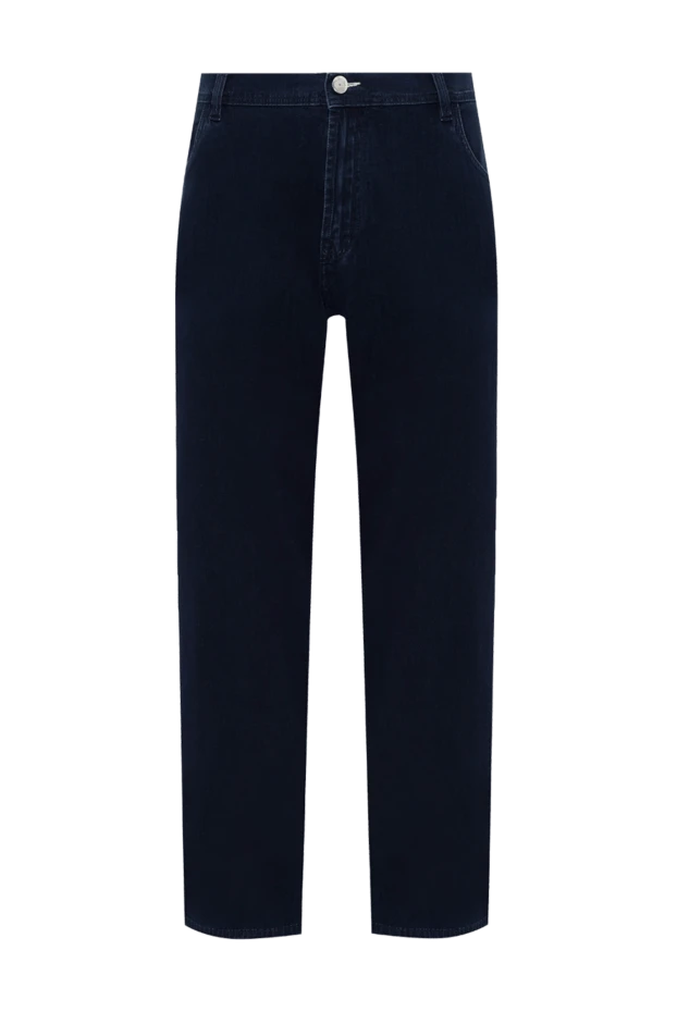 Scissor Scriptor man cotton and polyurethane jeans blue for men купить с ценами и фото 149439 - photo 1