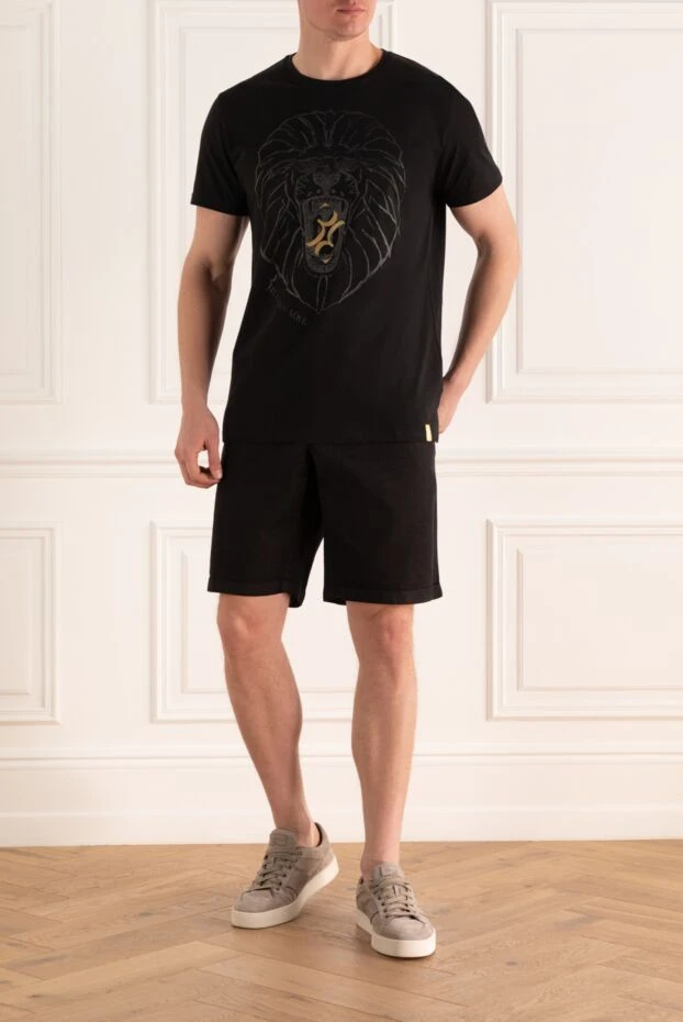 Billionaire man black cotton t-shirt for men купить с ценами и фото 149490 - photo 2