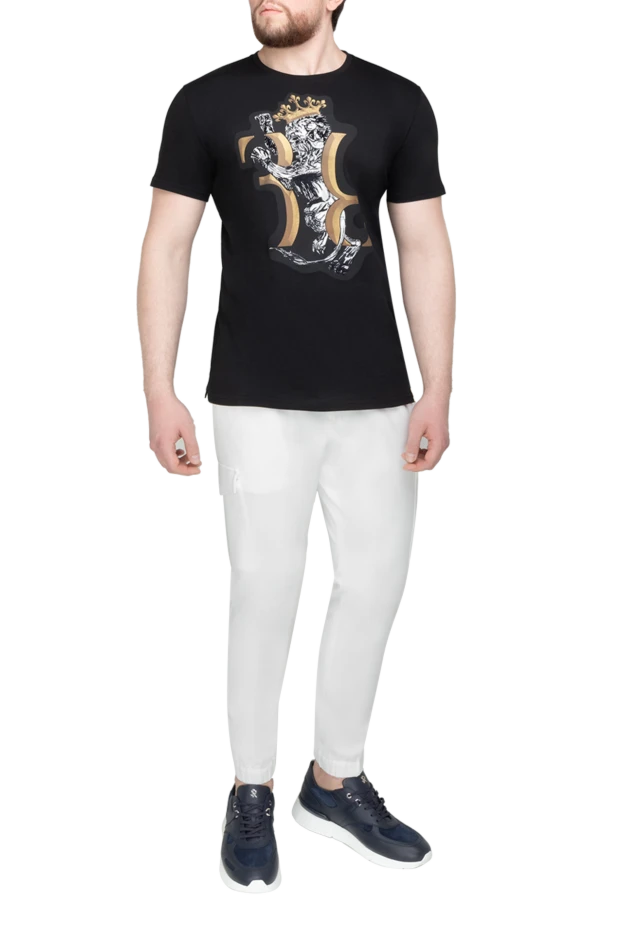 Billionaire man black cotton t-shirt for men купить с ценами и фото 149492 - photo 2