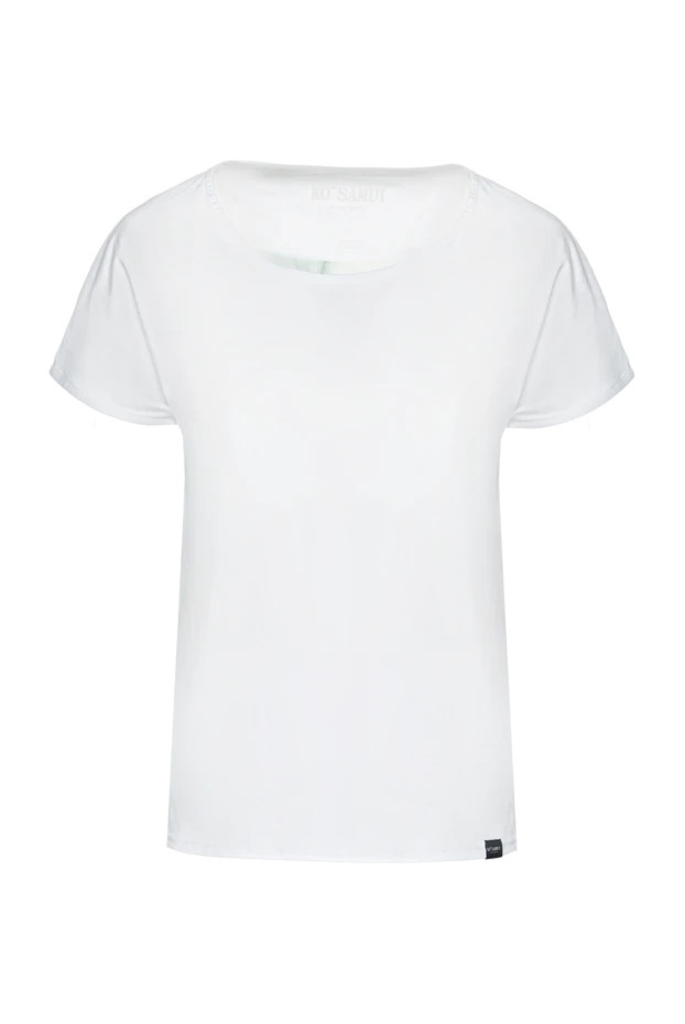 Ko Samui woman white cotton t-shirt for women купить с ценами и фото 149633 - photo 1