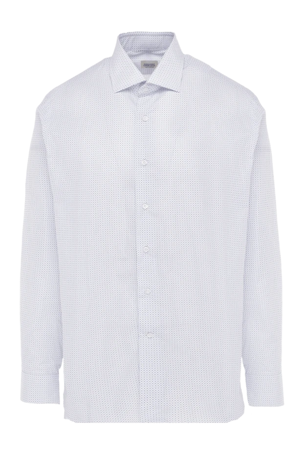 Alessandro Gherardi man white cotton shirt for men купить с ценами и фото 149724 - photo 1