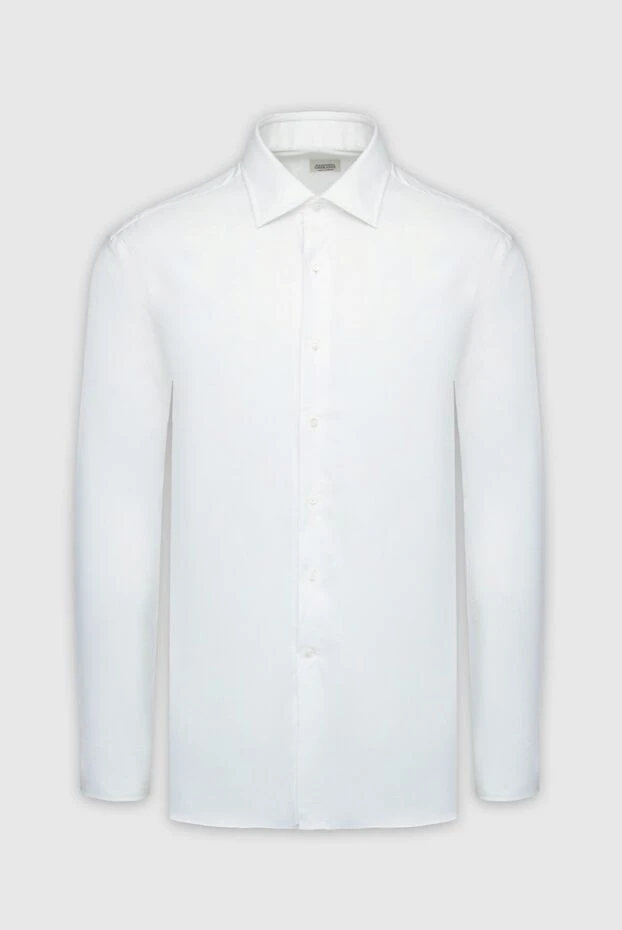 Alessandro Gherardi man white men's shirt купить с ценами и фото 149725 - photo 1