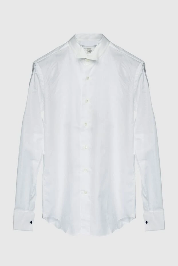 Alessandro Gherardi man white cotton shirt for men купить с ценами и фото 149726 - photo 1