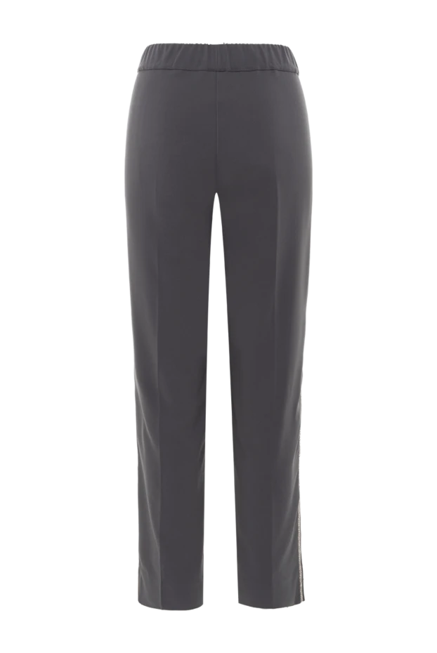 D.Exterior woman gray polyester trousers for women купить с ценами и фото 149800 - photo 1