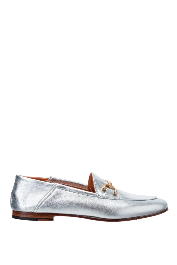 Andrea Ventura woman gray leather loafers for women купить с ценами и фото 149814 - photo 1