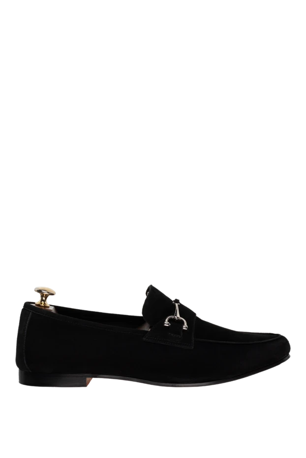 Andrea Ventura man black suede loafers for men купить с ценами и фото 149833 - photo 1