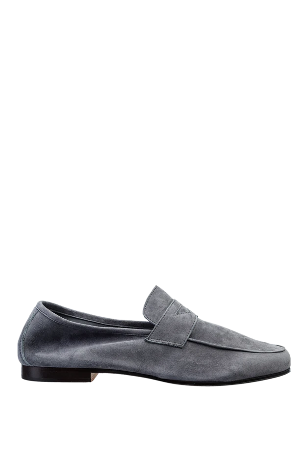 Andrea Ventura man gray suede loafers for men купить с ценами и фото 149845 - photo 1