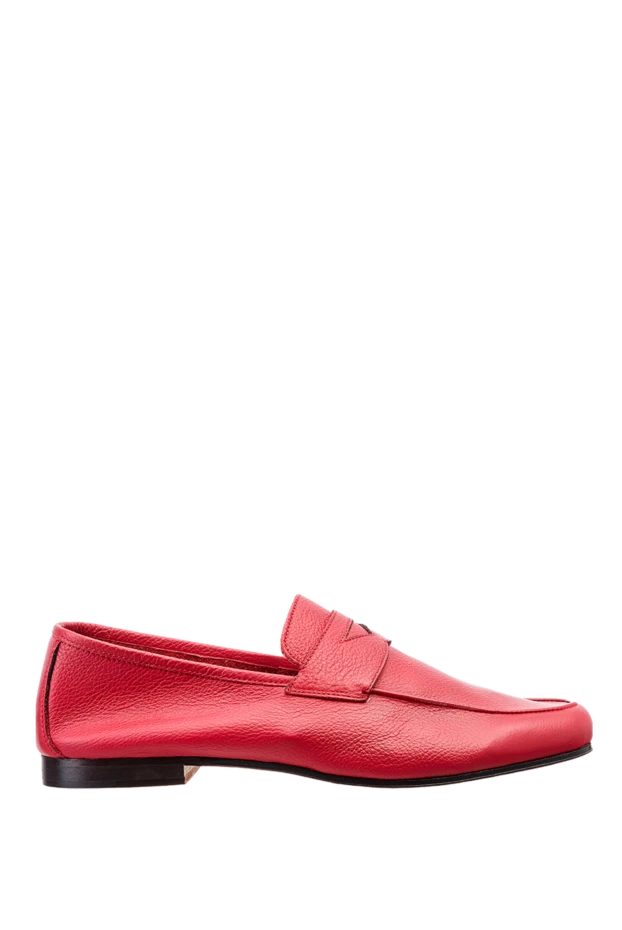 Andrea Ventura man red leather loafers for men купить с ценами и фото 149857 - photo 1