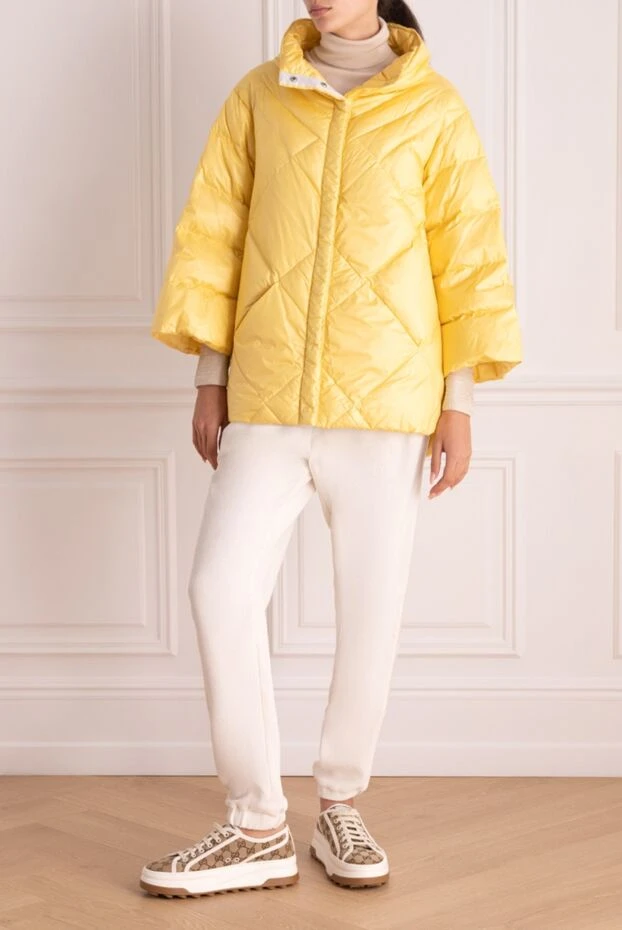 Max&Moi woman women's yellow polyamide down jacket купить с ценами и фото 149935 - photo 2