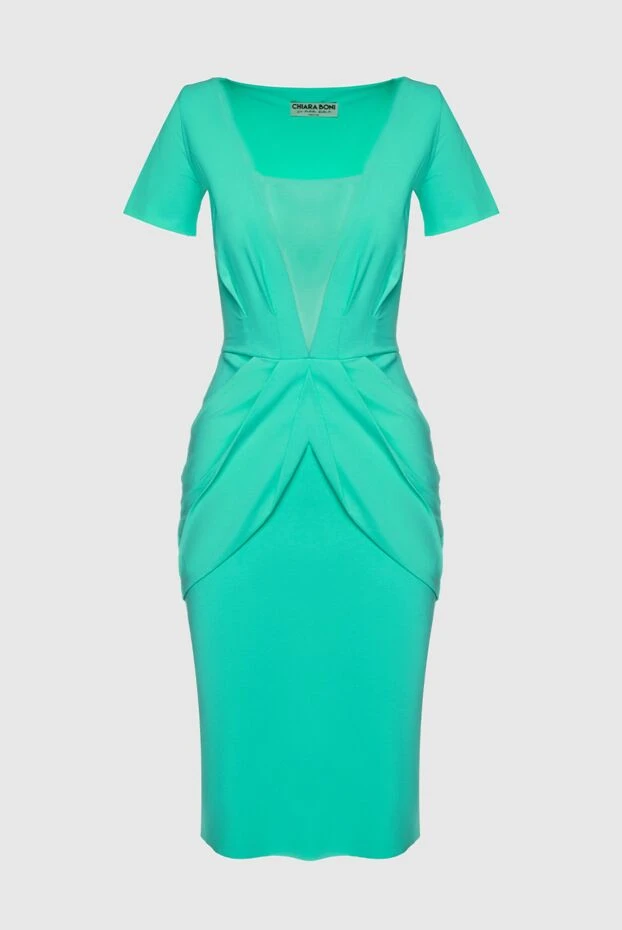 Chiara Boni woman green polyamide and elastane dress for women купить с ценами и фото 149971 - photo 1