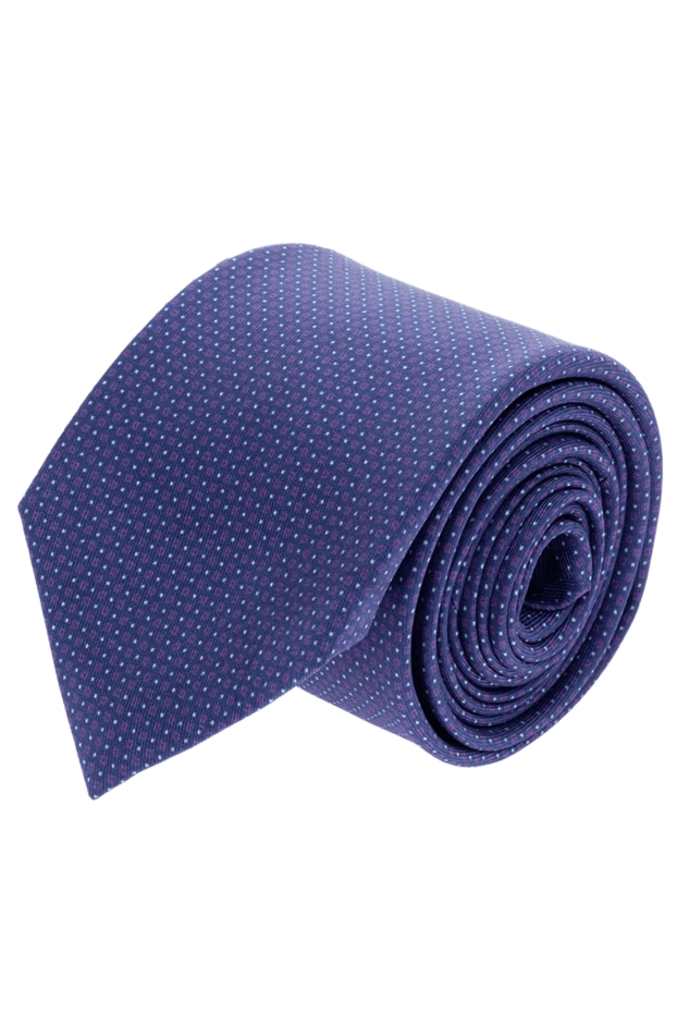 Corneliani man blue silk tie for men купить с ценами и фото 149994 - photo 1