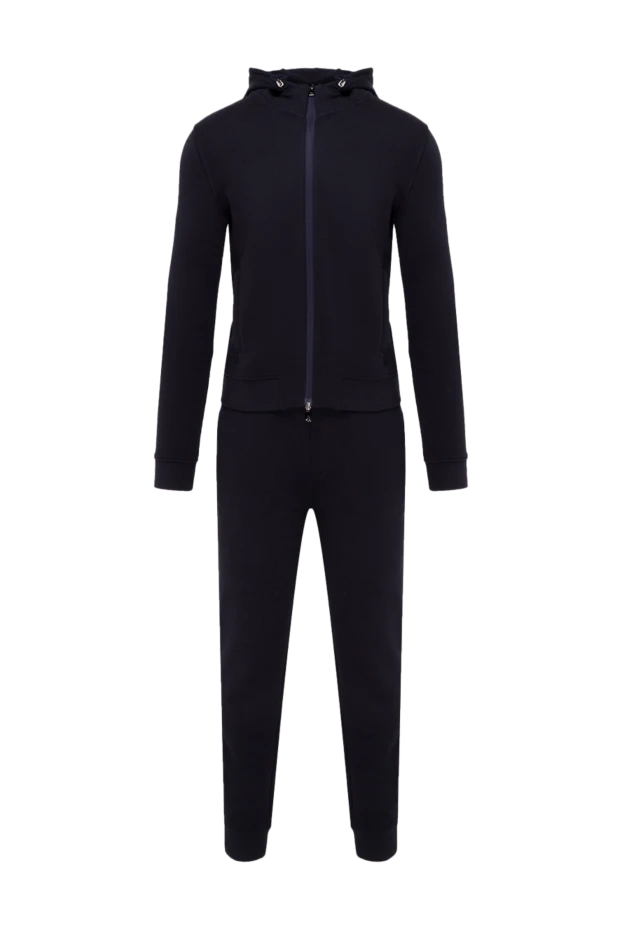 Corneliani man men's cotton sports suit, burgundy купить с ценами и фото 149999 - photo 1