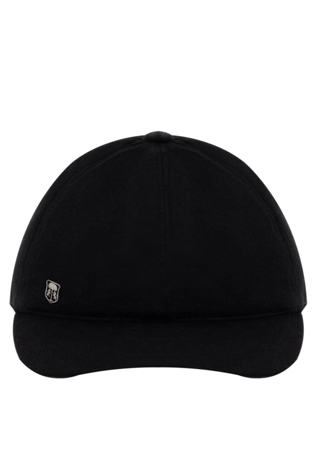 Corneliani man cashmere cap black for men купить с ценами и фото 150000 - photo 1