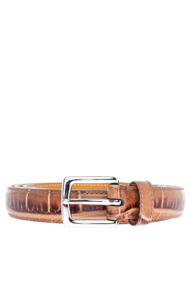 Ermanno Scervino woman brown leather belt for women купить с ценами и фото 150147 - photo 1