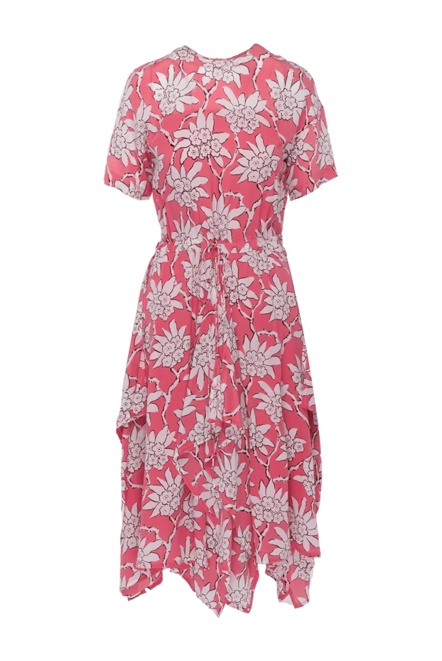 Valentino woman pink silk dress for women купить с ценами и фото 150179 - photo 1