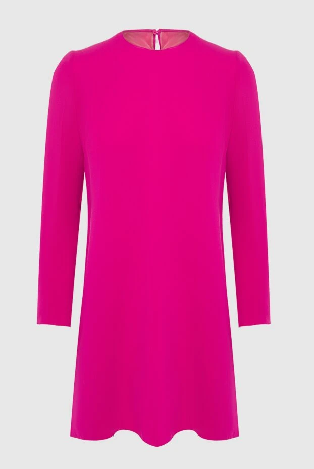 Valentino woman pink silk dress for women купить с ценами и фото 150181 - photo 1