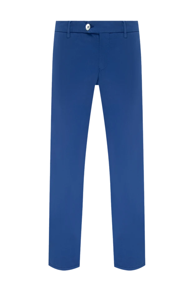 Cesare di Napoli man men's blue trousers купить с ценами и фото 150204 - photo 1