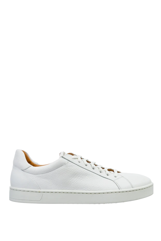 Magnanni man white leather sneakers for men купить с ценами и фото 150328 - photo 1