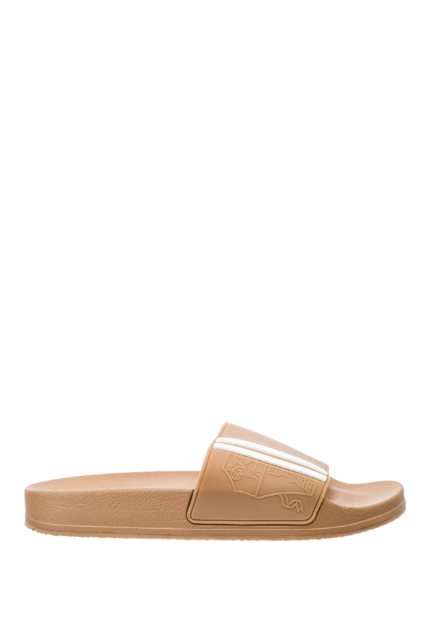 Brunello Cucinelli man beige polyurethane flip flops for men купить с ценами и фото 150333 - photo 1