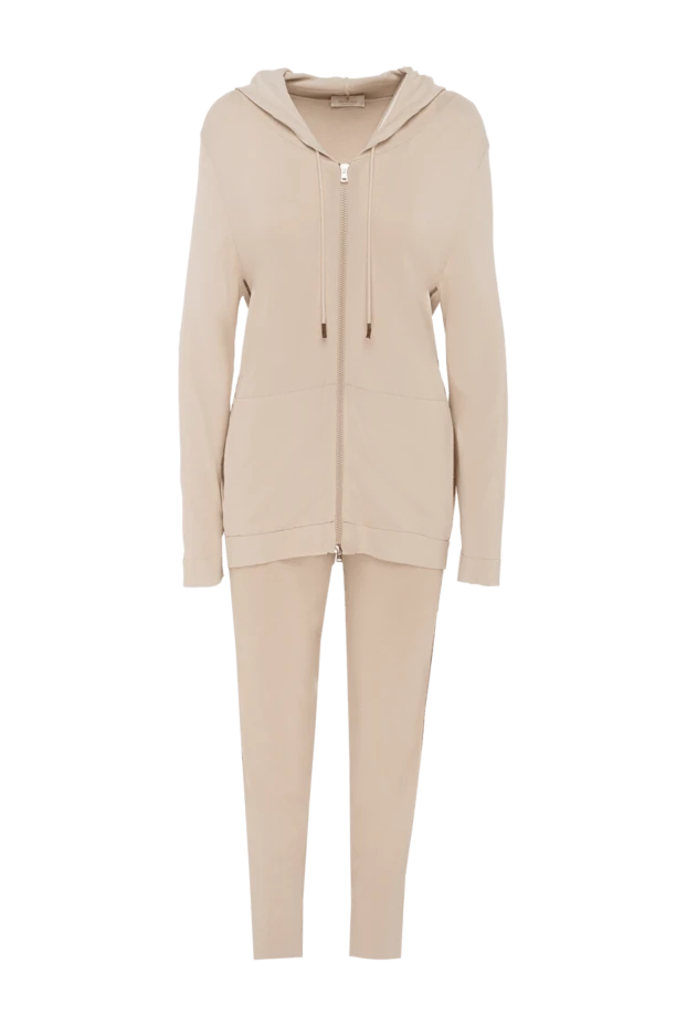 Panicale woman beige women's walking suit made of viscose and elastane купить с ценами и фото 150447 - photo 1