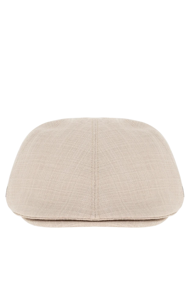 Corneliani man beige wool and silk cap for men купить с ценами и фото 150459 - photo 1