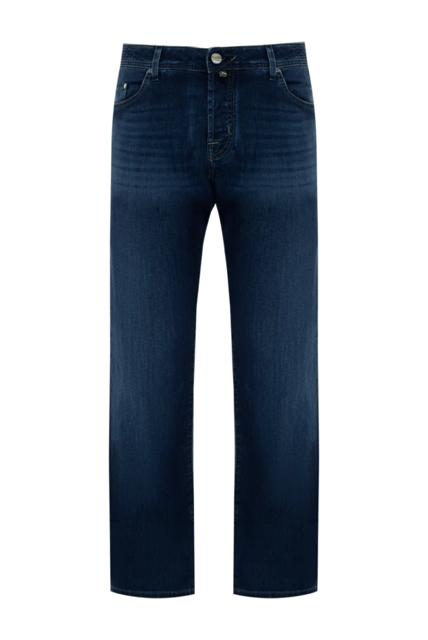 Jacob Cohen man cotton and polyester jeans blue for men купить с ценами и фото 150550 - photo 1