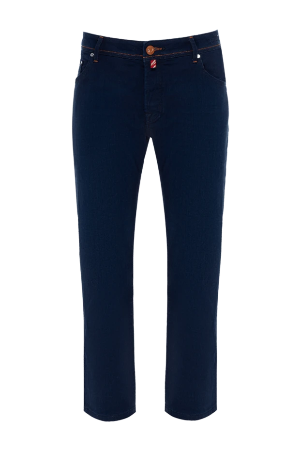 Jacob Cohen man cotton and polyester jeans blue for men купить с ценами и фото 150552 - photo 1