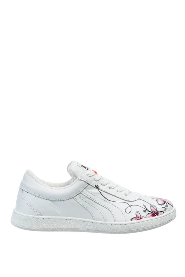 Mecap woman white leather sneakers for women купить с ценами и фото 150570 - photo 1