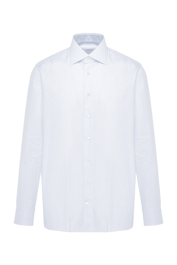 Zilli man white cotton shirt for men купить с ценами и фото 150647 - photo 1