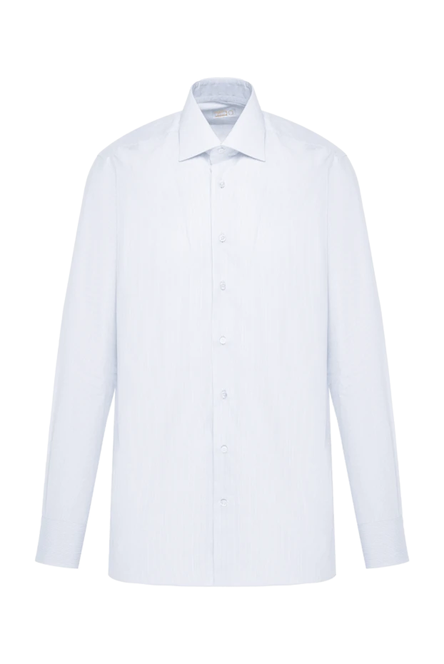 Zilli man white cotton shirt for men купить с ценами и фото 150649 - photo 1